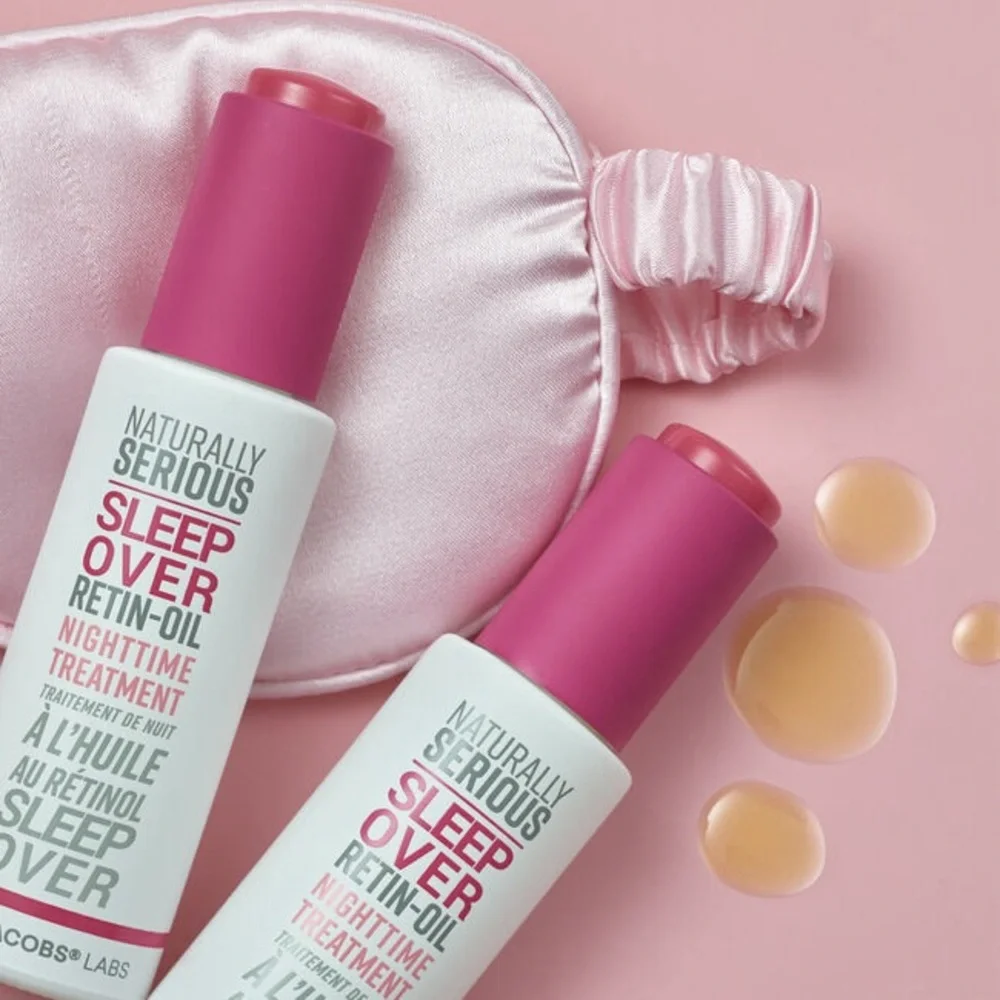 🖤NATURALLY SERIOUS SLEEPOVER RETIN-OIL NIGHTTIME TREATMENT WRINKLES FINE LINES - Picture 3 of 3